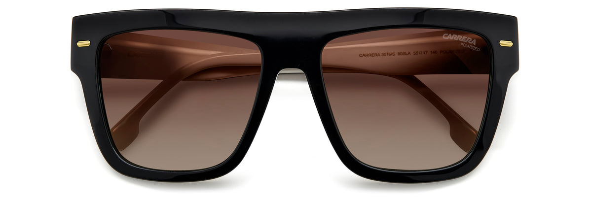 Carrera 3016/S-55-80S LA BLCK WHTE
