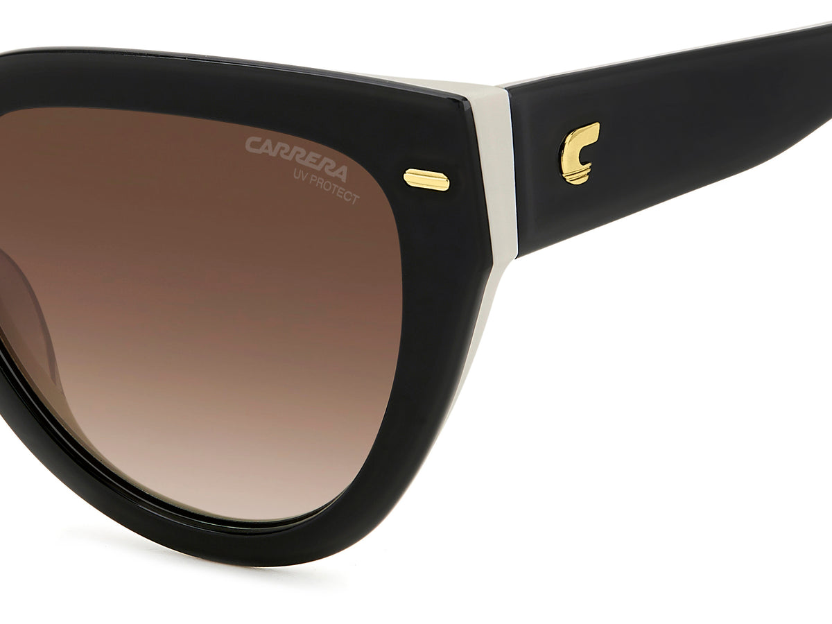 Carrera 3017/S-55-80S HA BLCK WHTE