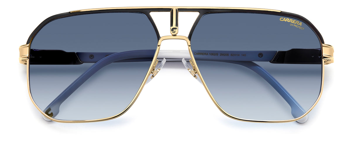 Carrera 1062/S-62-2M2 BLK GOLD 08 DK BLUE SF