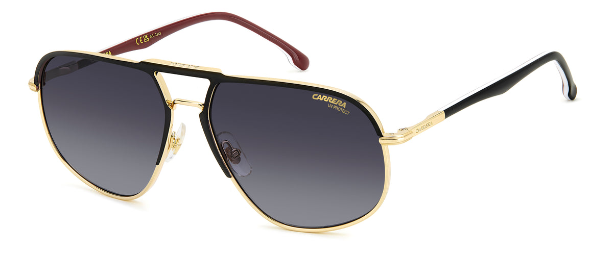 Carrera 318/S-60-I46 MT BK GD 9O DARK GREY SF