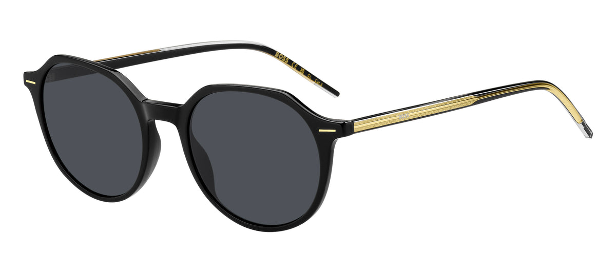 BOSS 1584/S Black Crystal/ Grey