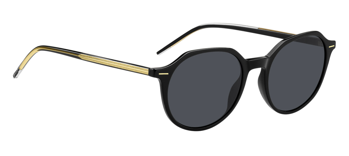 BOSS 1584/S Black Crystal/ Grey