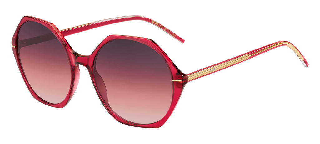 BOSS 1585/S Cherry/ Burgundy Shaded Pink