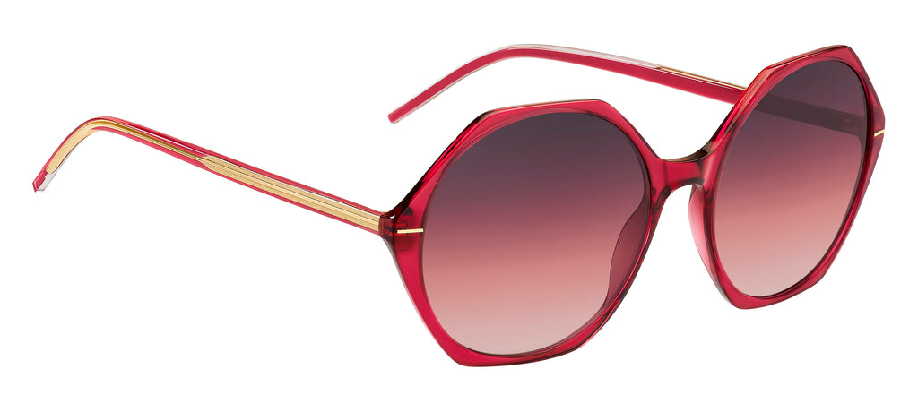 BOSS 1585/S Cherry/ Burgundy Shaded Pink