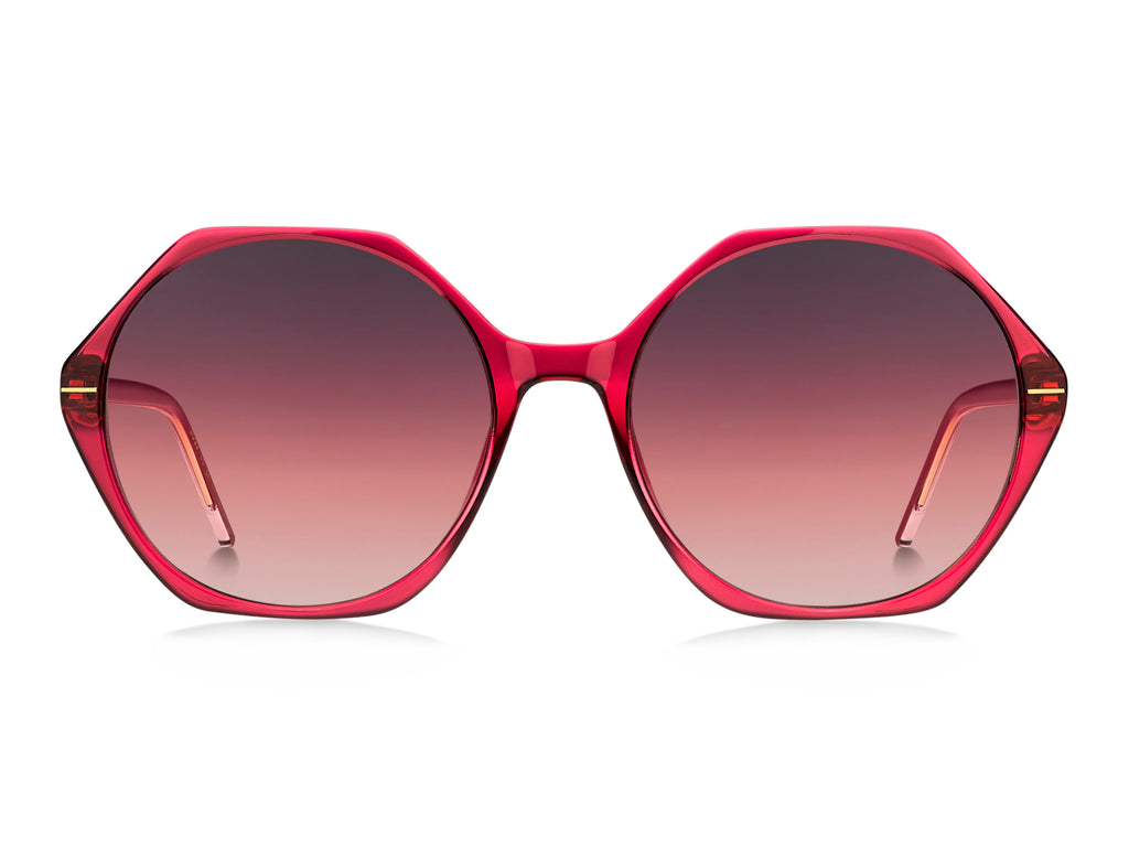 BOSS 1585/S Cherry/ Burgundy Shaded Pink