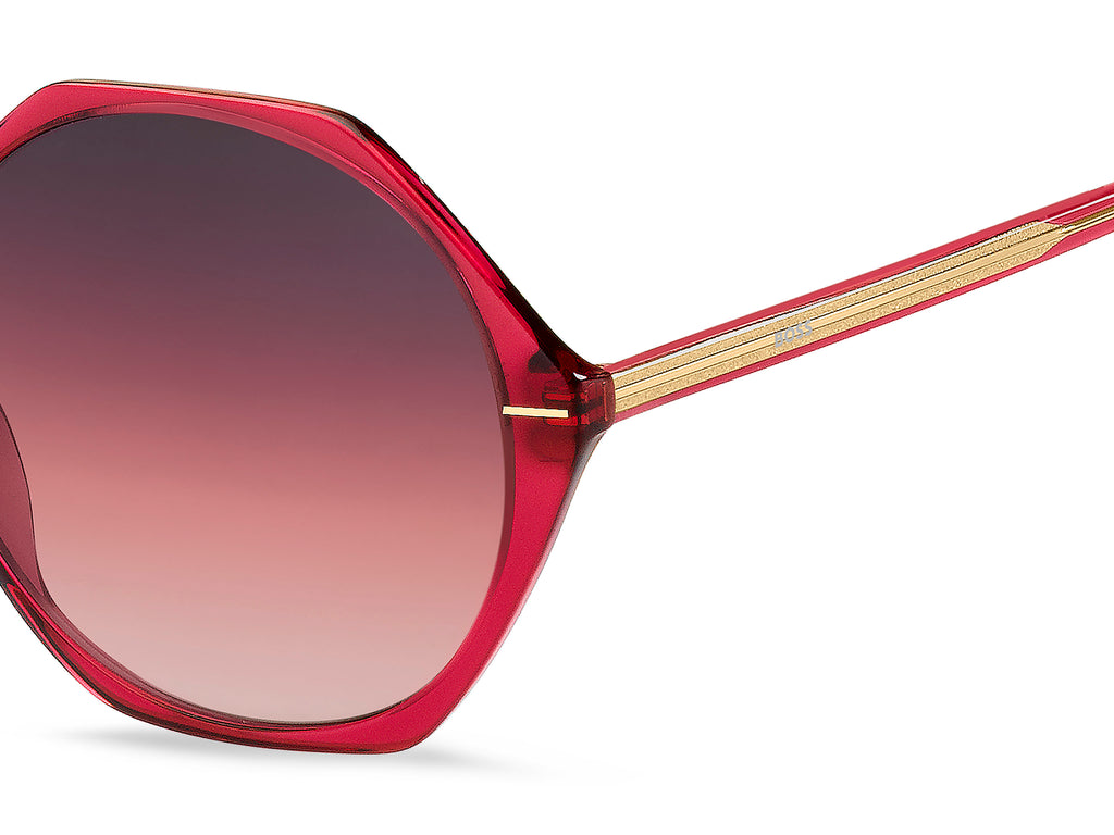 BOSS 1585/S Cherry/ Burgundy Shaded Pink