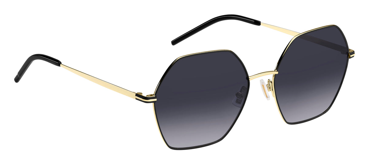 BOSS 1589/S Black Gold/ Dark Grey Shaded
