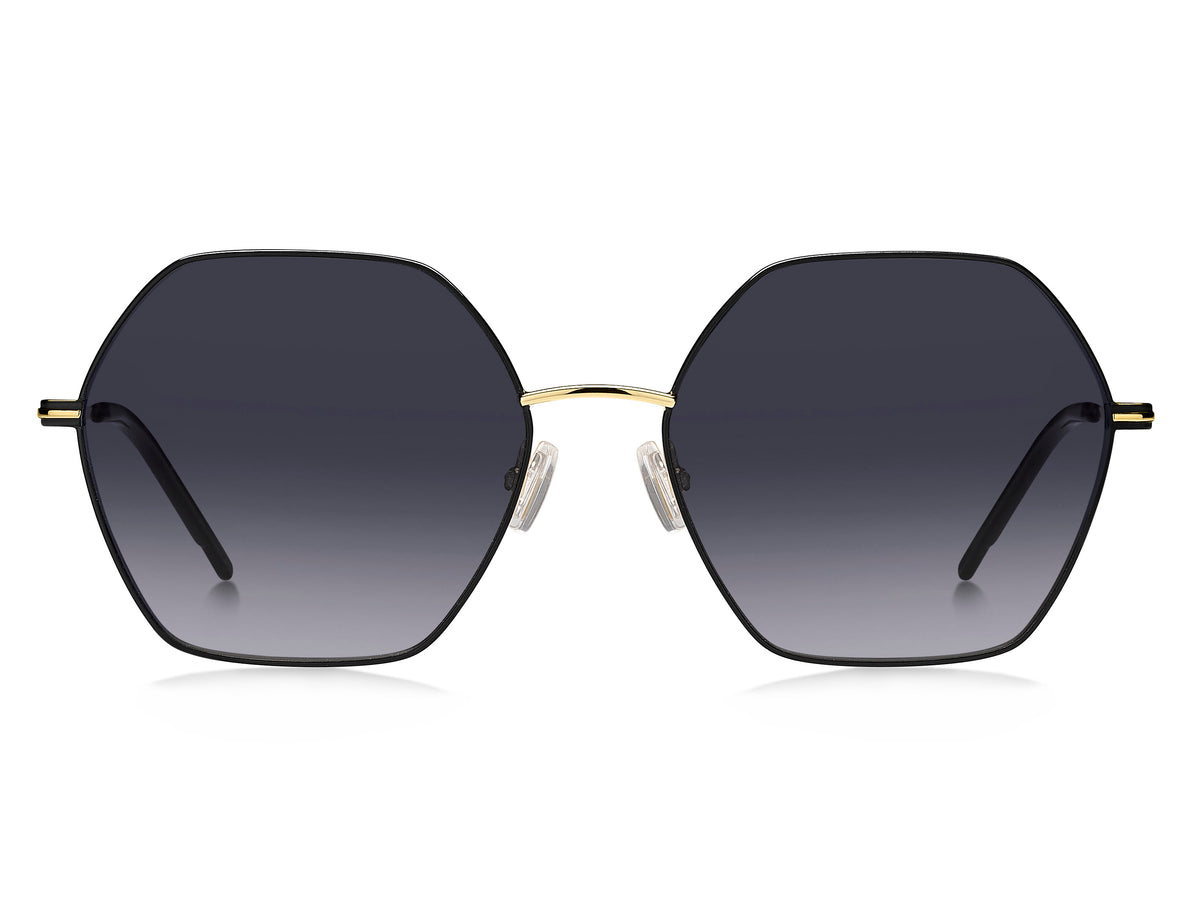 BOSS 1589/S Black Gold/ Dark Grey Shaded