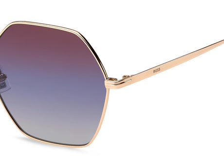 BOSS 1589/S Gold Copper/ Burgundy Shaded Violet