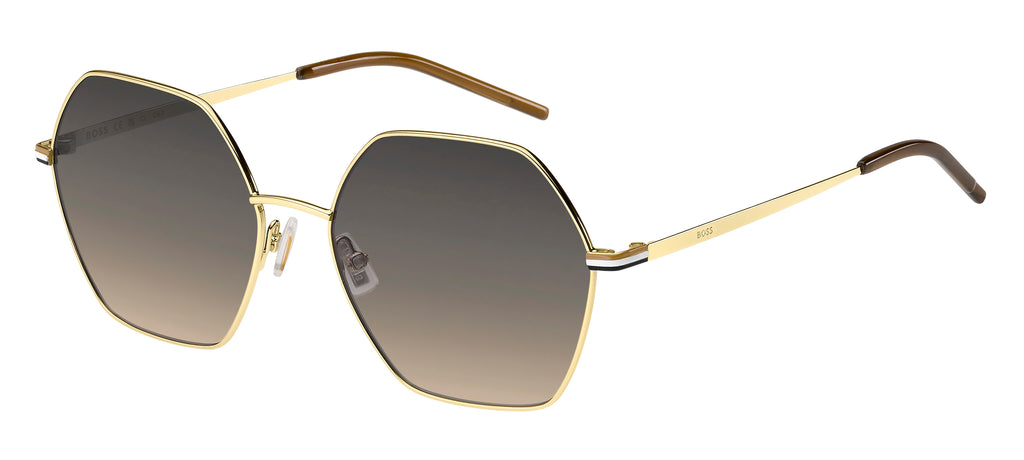 Hugo Boss BOSS 1589/S Gold/ Grey Brown Doubleshade