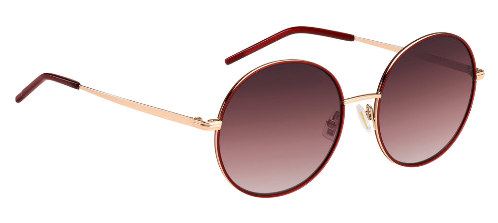 BOSS 1593/S Gold Red/ Burgundy Shaded Pink