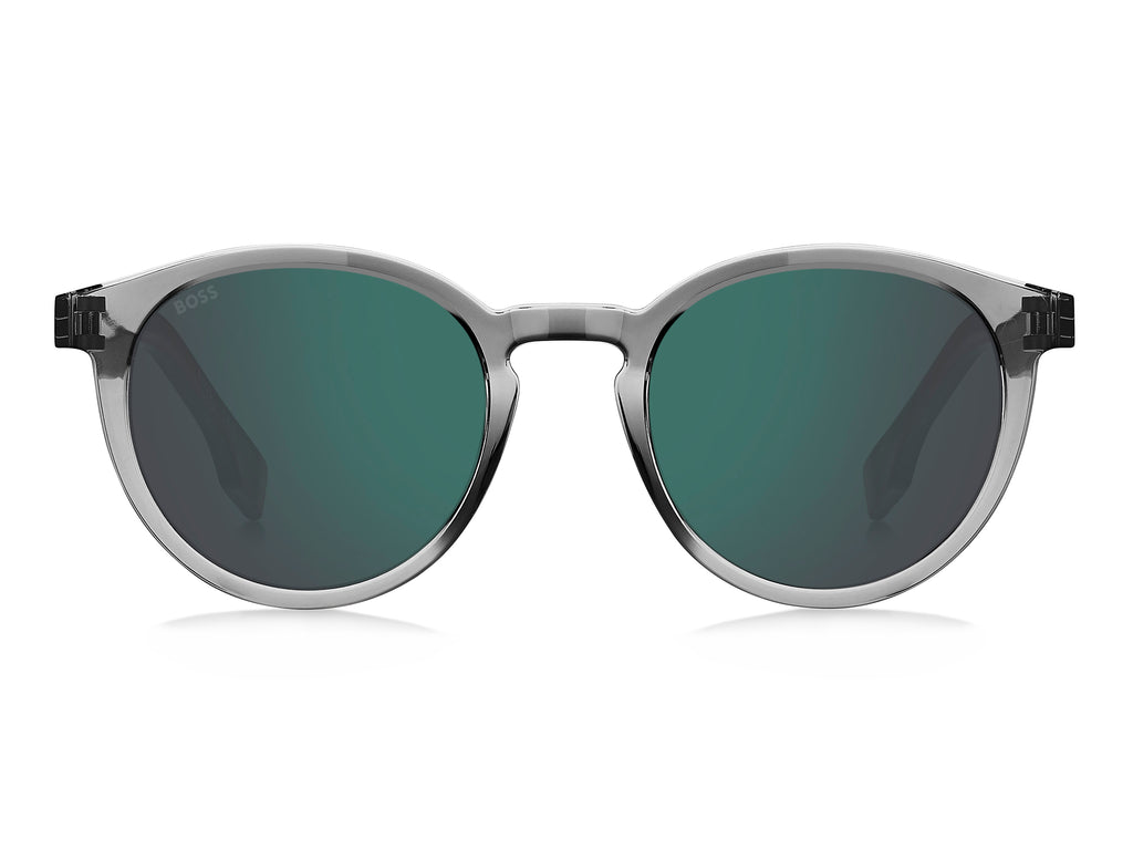 BOSS 1575/S Grey Burgundy/ Green Mirror