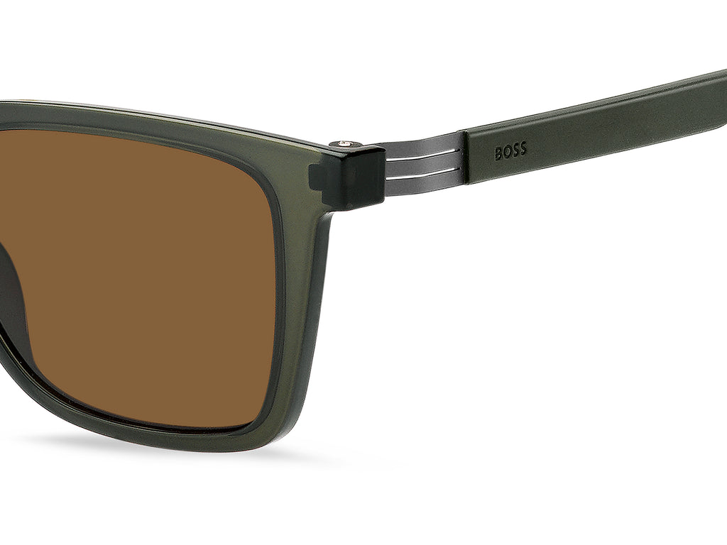 BOSS 1574/S Green Yellow/ Brown