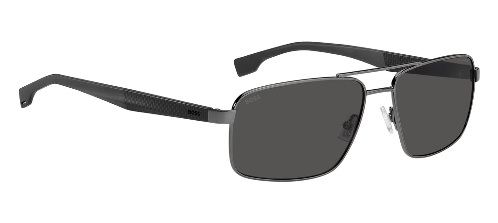 BOSS 1580/S Dark Ruthenium Black
Grey Polarized