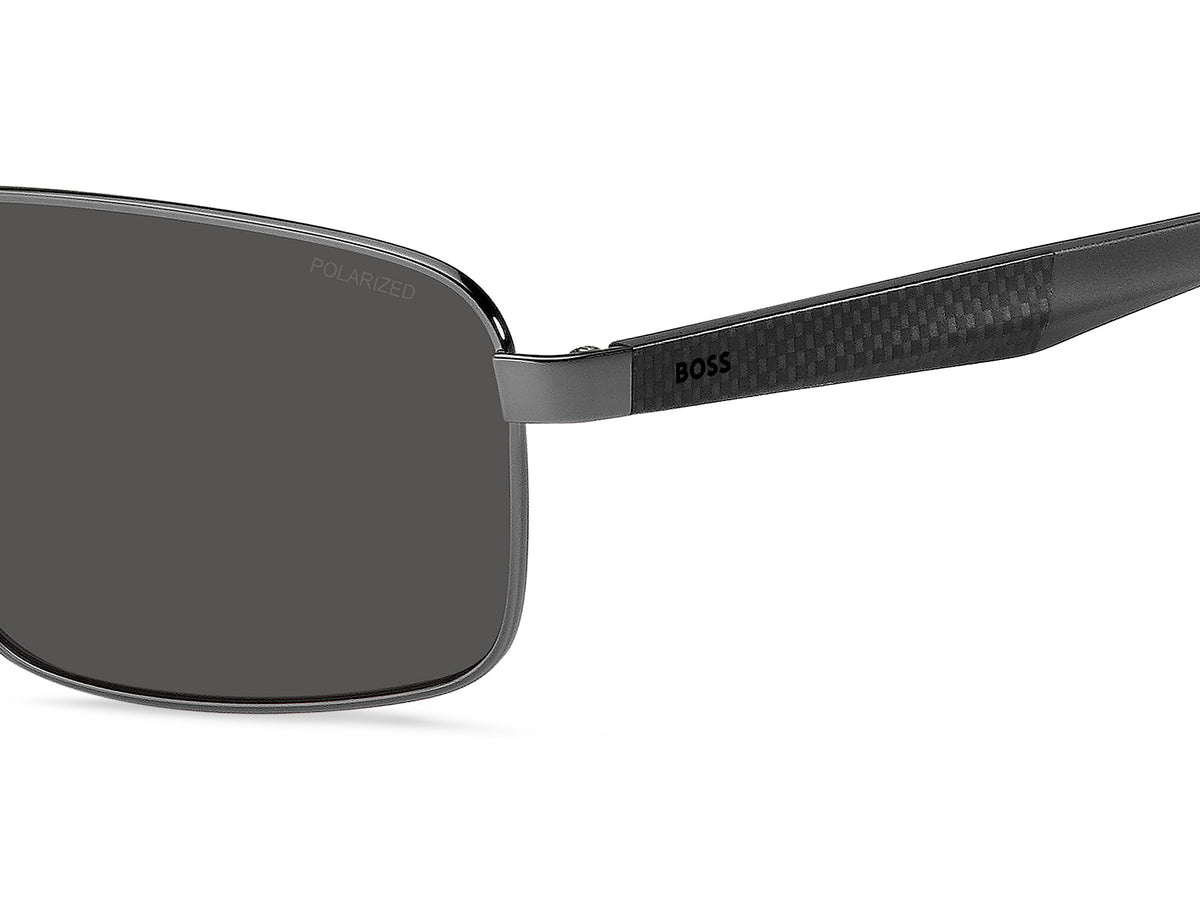 BOSS 1580/S Dark Ruthenium Black
Grey Polarized