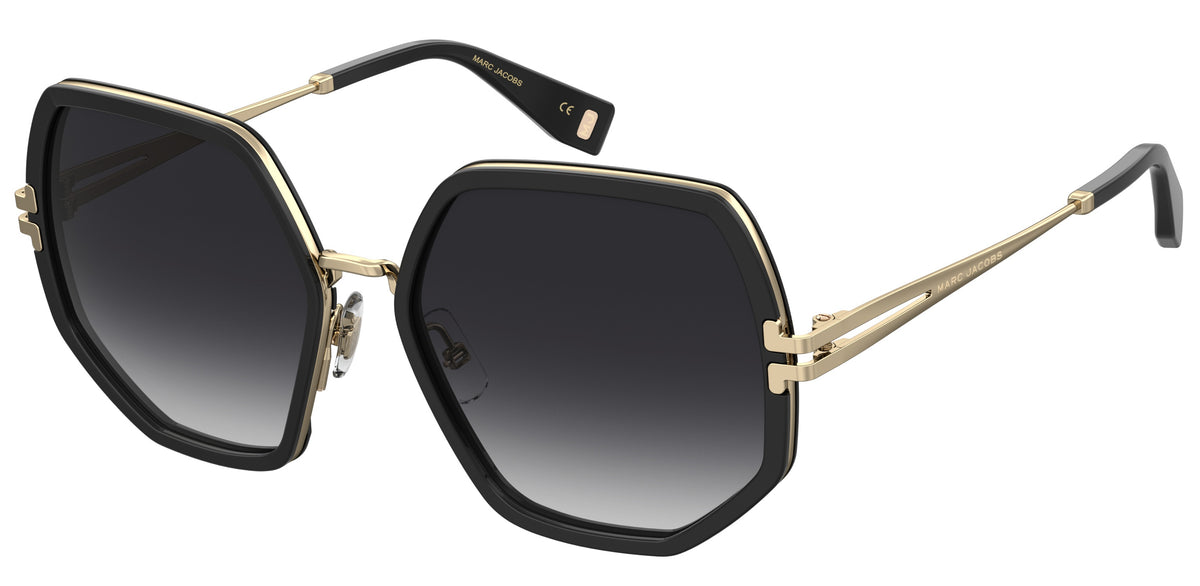 Marc Jacobs MJ 1089/S-58-2M2 BLK GOLD 9O DARK GREY SF