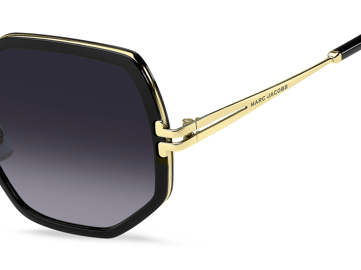Marc Jacobs MJ 1089/S-58-2M2 BLK GOLD 9O DARK GREY SF