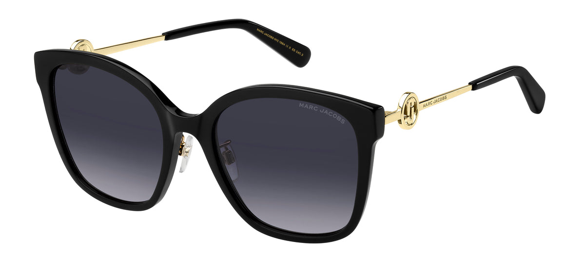 Marc Jacobs MARC 690/G/S-56-807 BLACK 9O DARK GREY SF