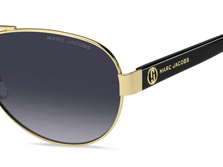 Marc Jacobs MARC 699/S-60-RHL GOLD BLCK 9O DARK GREY SF