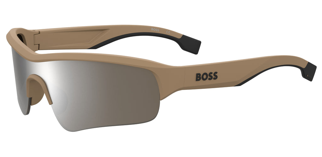 BOSS 1607/S Beige/ Silver Mirror Hightcontrat