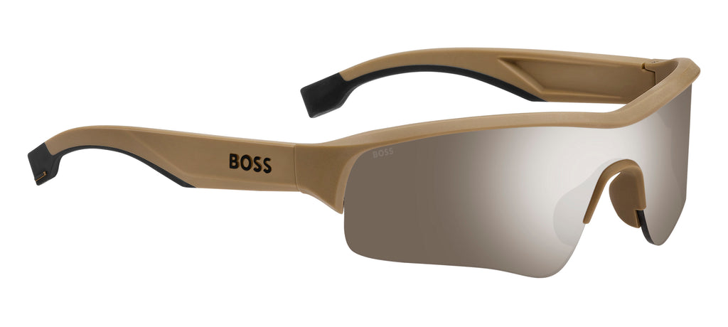 BOSS 1607/S Beige/ Silver Mirror Hightcontrat