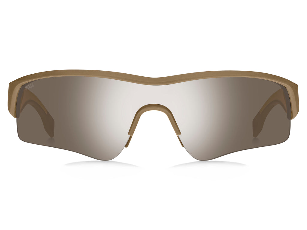 BOSS 1607/S Beige/ Silver Mirror Hightcontrat