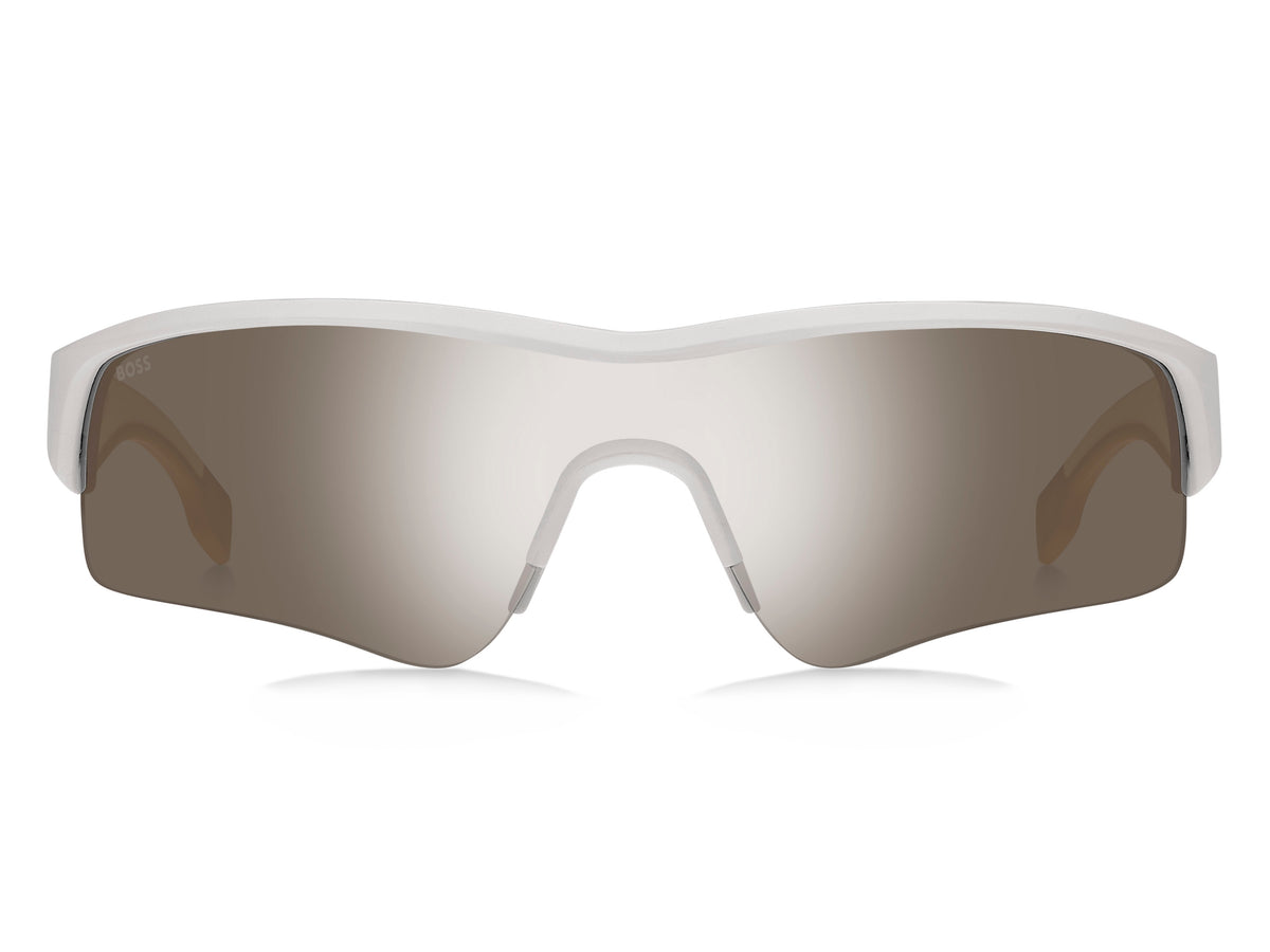 BOSS 1607/S White/ Silver Mirror Hightcontrat