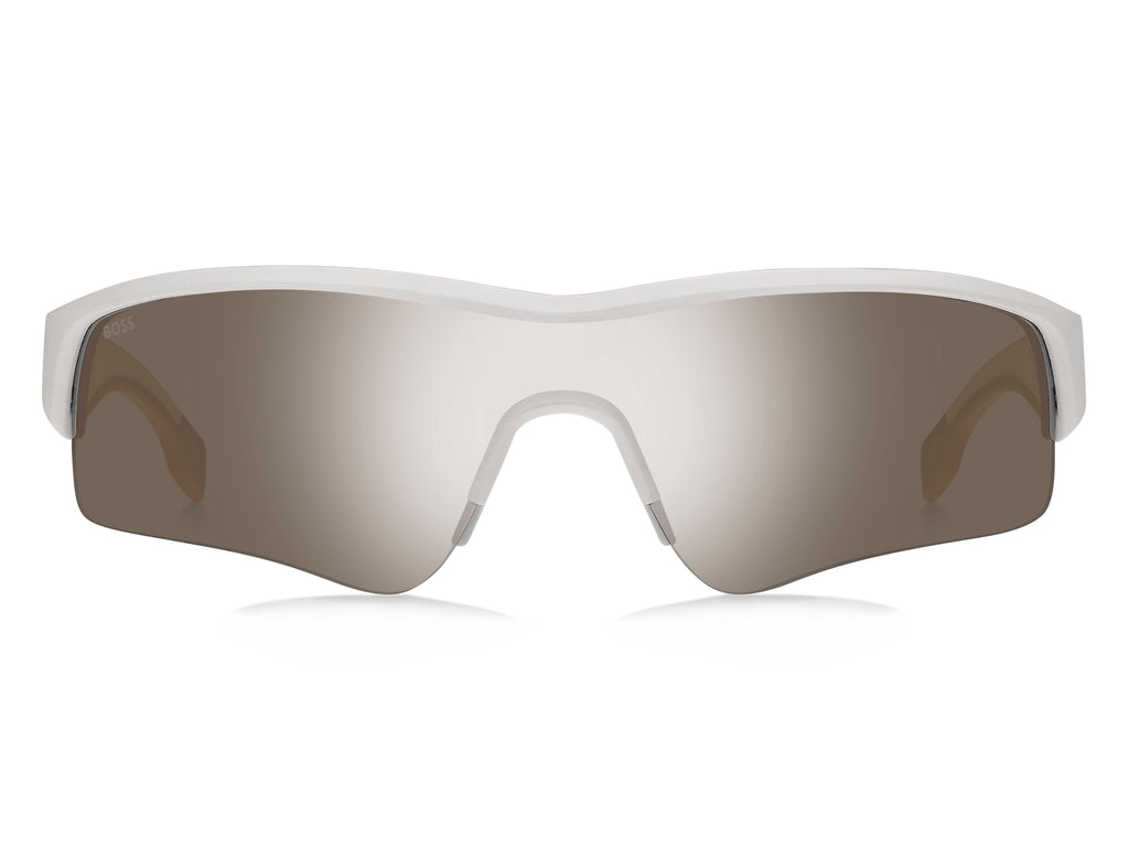 BOSS 1607/S White/ Silver Mirror Hightcontrat