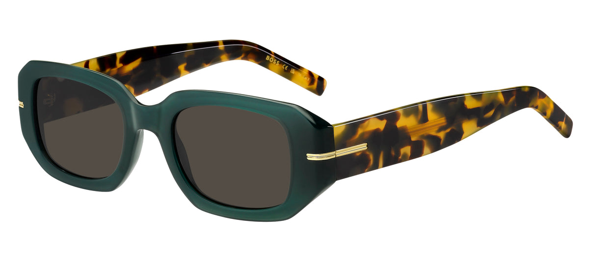 BOSS 1608/S Green Havana/ Grey