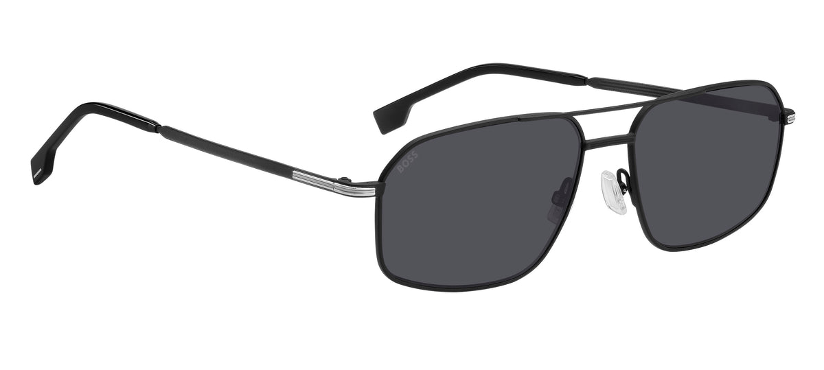 BOSS 1603/S Matte Black Silver/ Grey