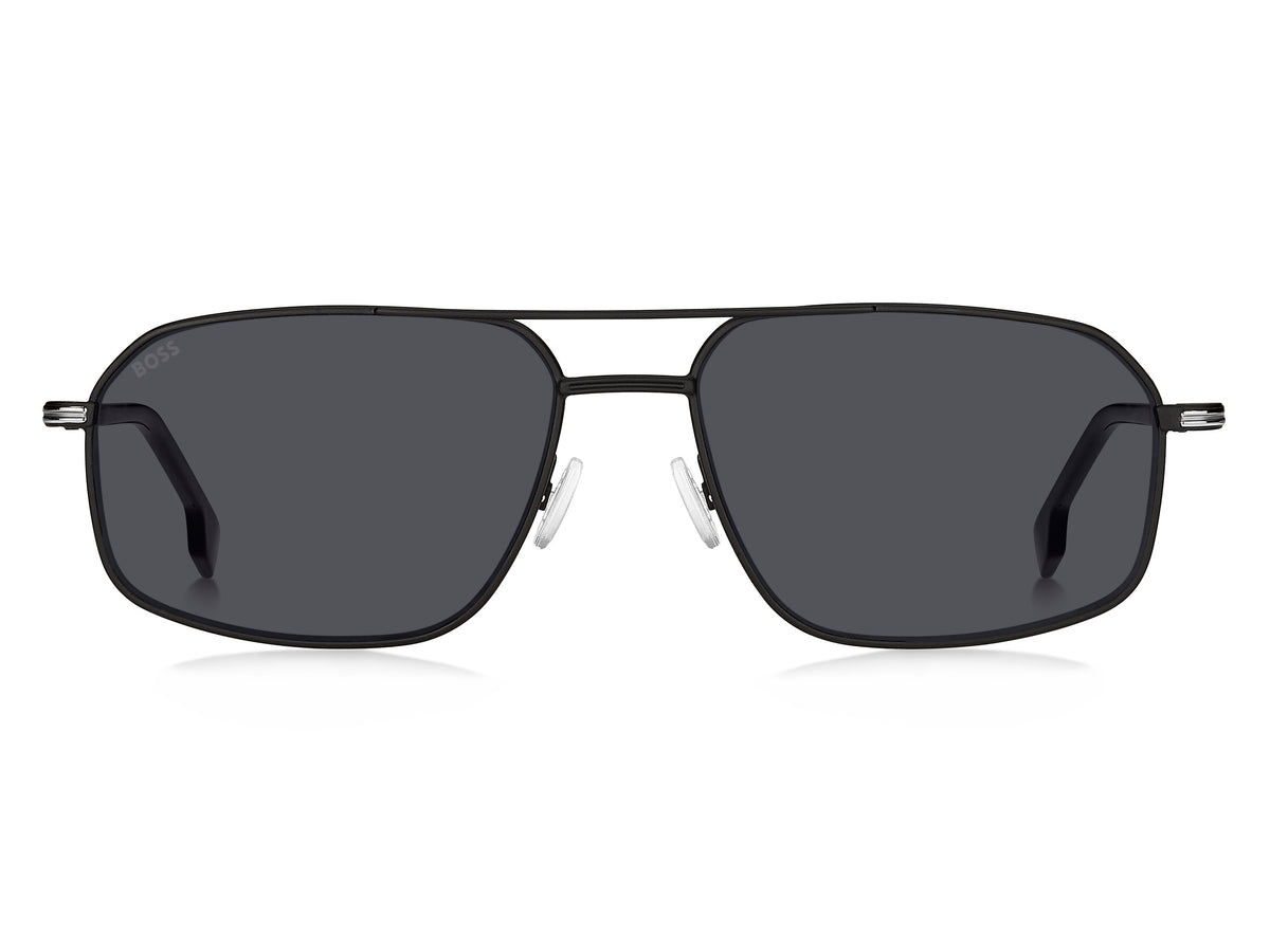 BOSS 1603/S Matte Black Silver/ Grey