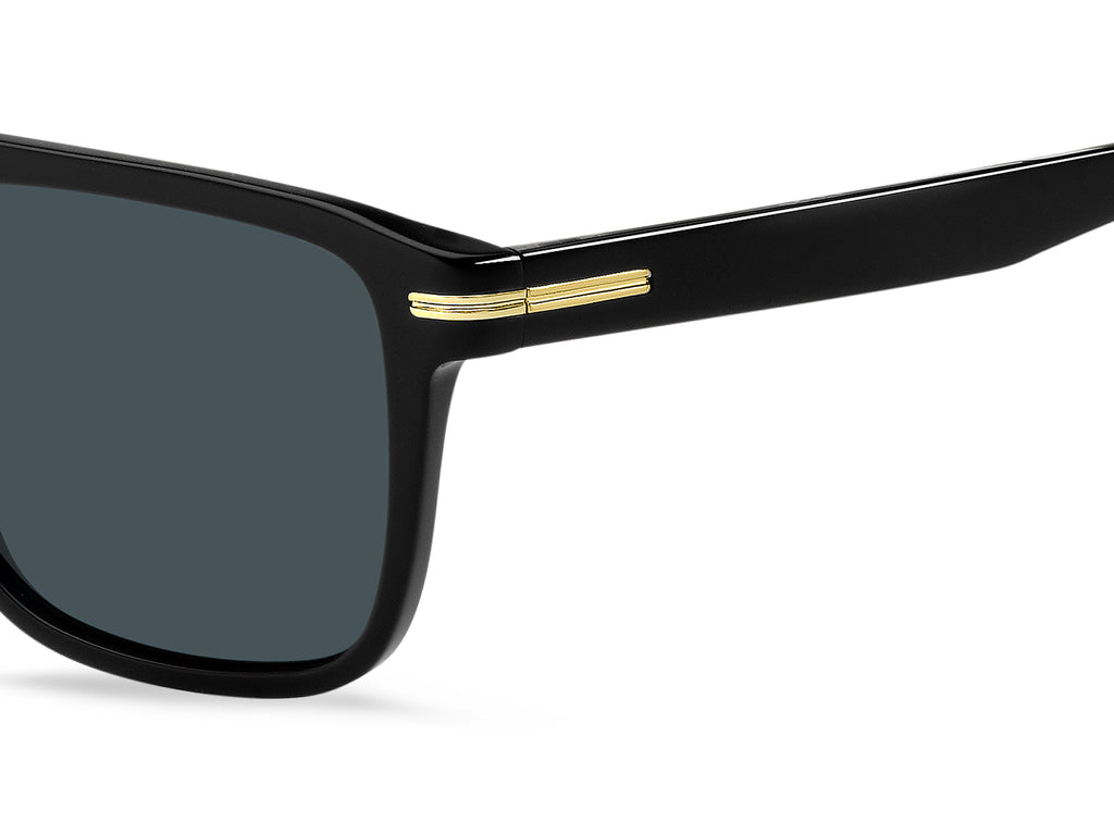 BOSS 1599/S 807 KU 56 Black 
Blue Avio Lenses