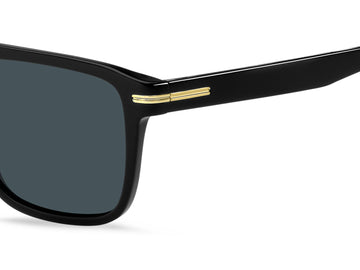 BOSS 1599/S 807 KU 56 Black 
Blue Avio Lenses