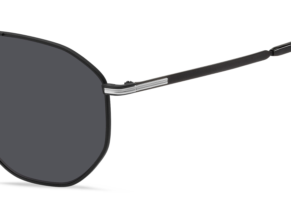 BOSS 1612/F/SK Matte Black Silver/ Grey