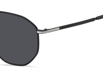 BOSS 1612/F/SK Matte Black Silver/ Grey