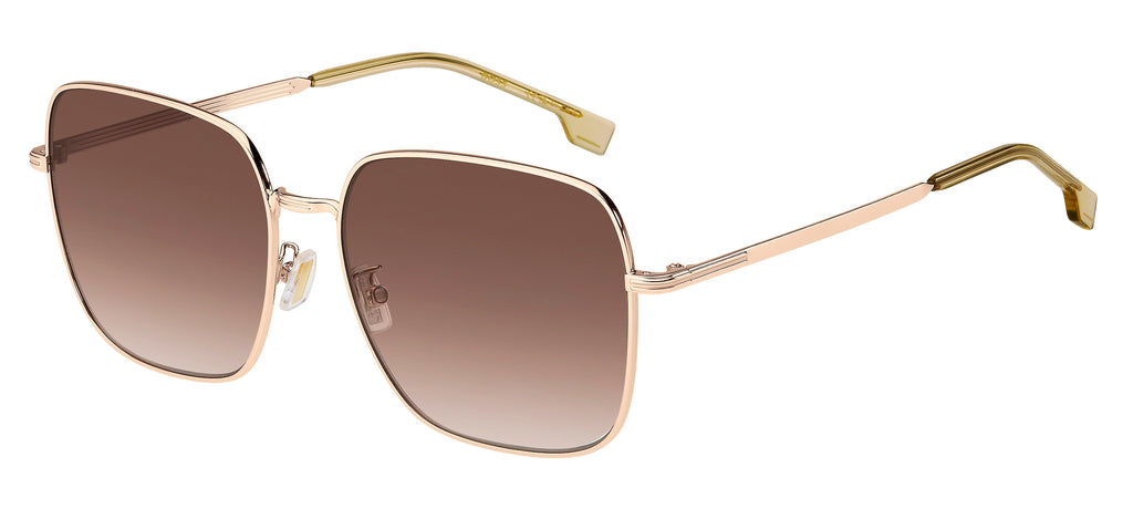 BOSS 1613/F/SK Rose Gold/ Brown Shaded