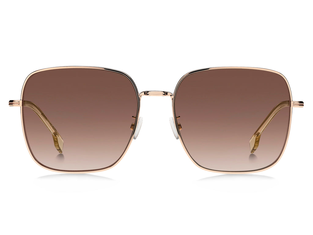 BOSS 1613/F/SK Rose Gold/ Brown Shaded