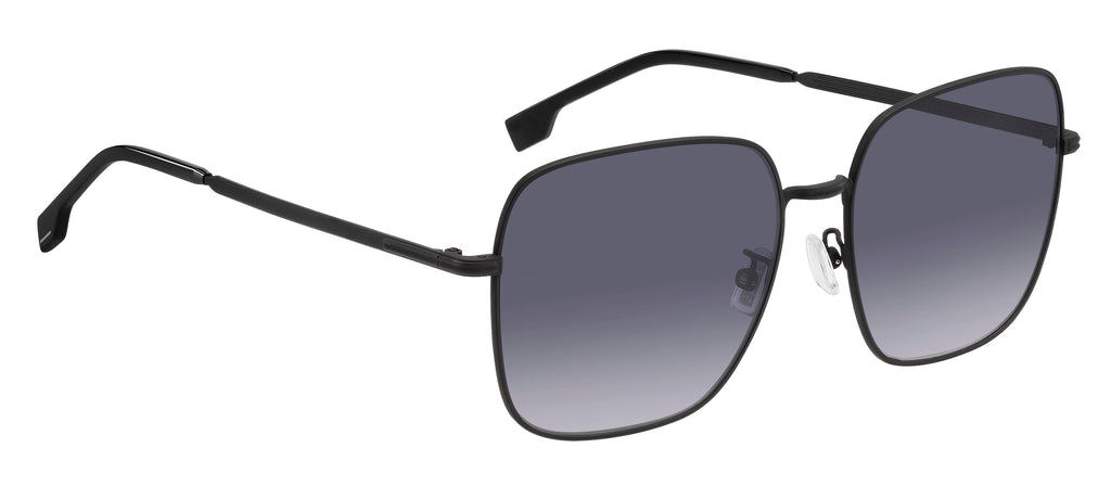 BOSS 1613/F/SK Matte Black/ Dark Grey Shaded