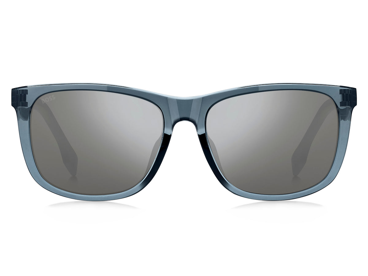 BOSS 1617/F/S Blue/ Silver Mirror