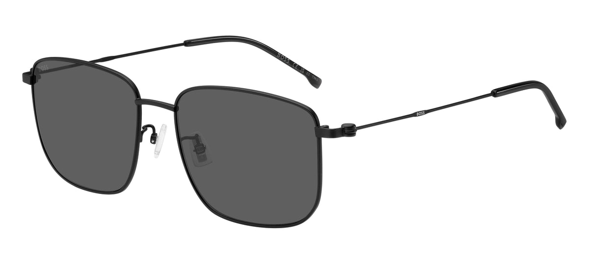 BOSS 1619/F/S Matte Black/ Grey