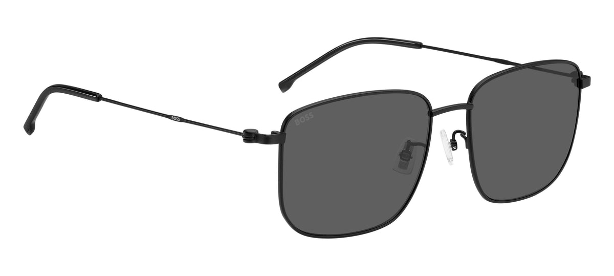 BOSS 1619/F/S Matte Black/ Grey