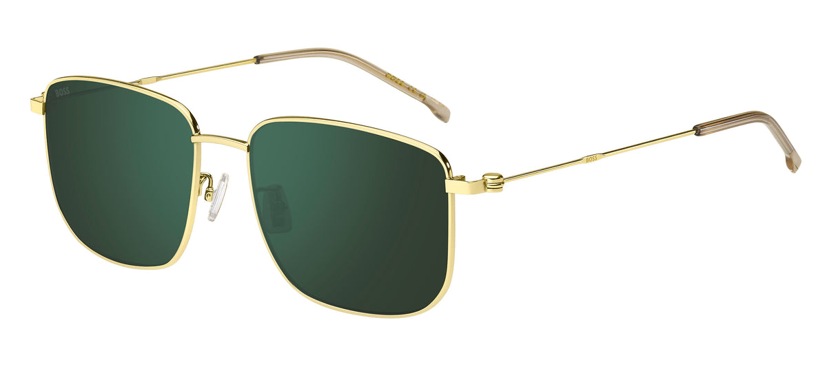 BOSS 1619/F/S Gold/ Green Mirror