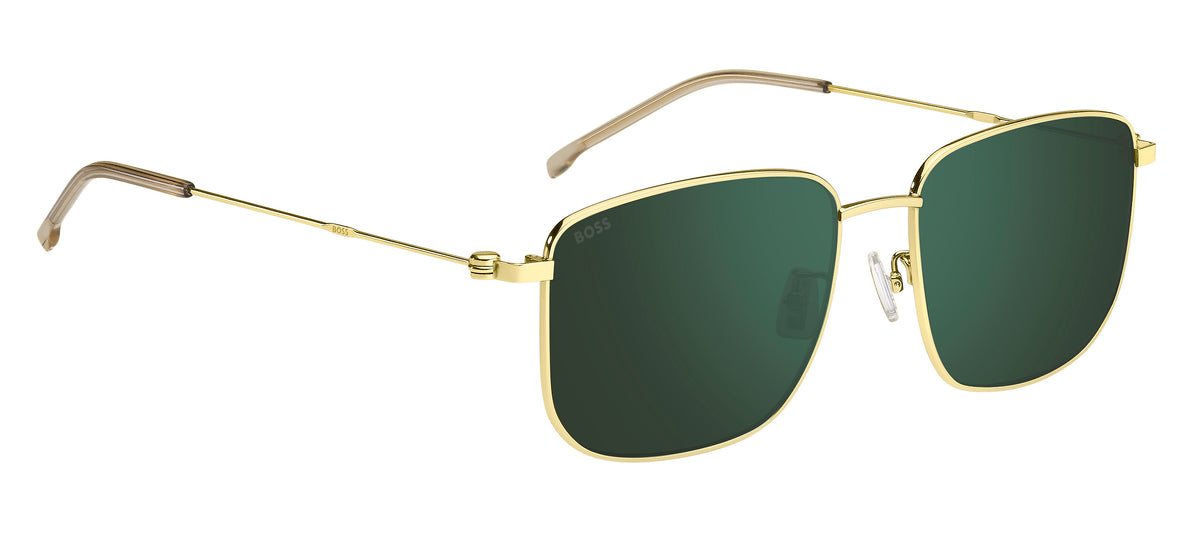 BOSS 1619/F/S Gold/ Green Mirror