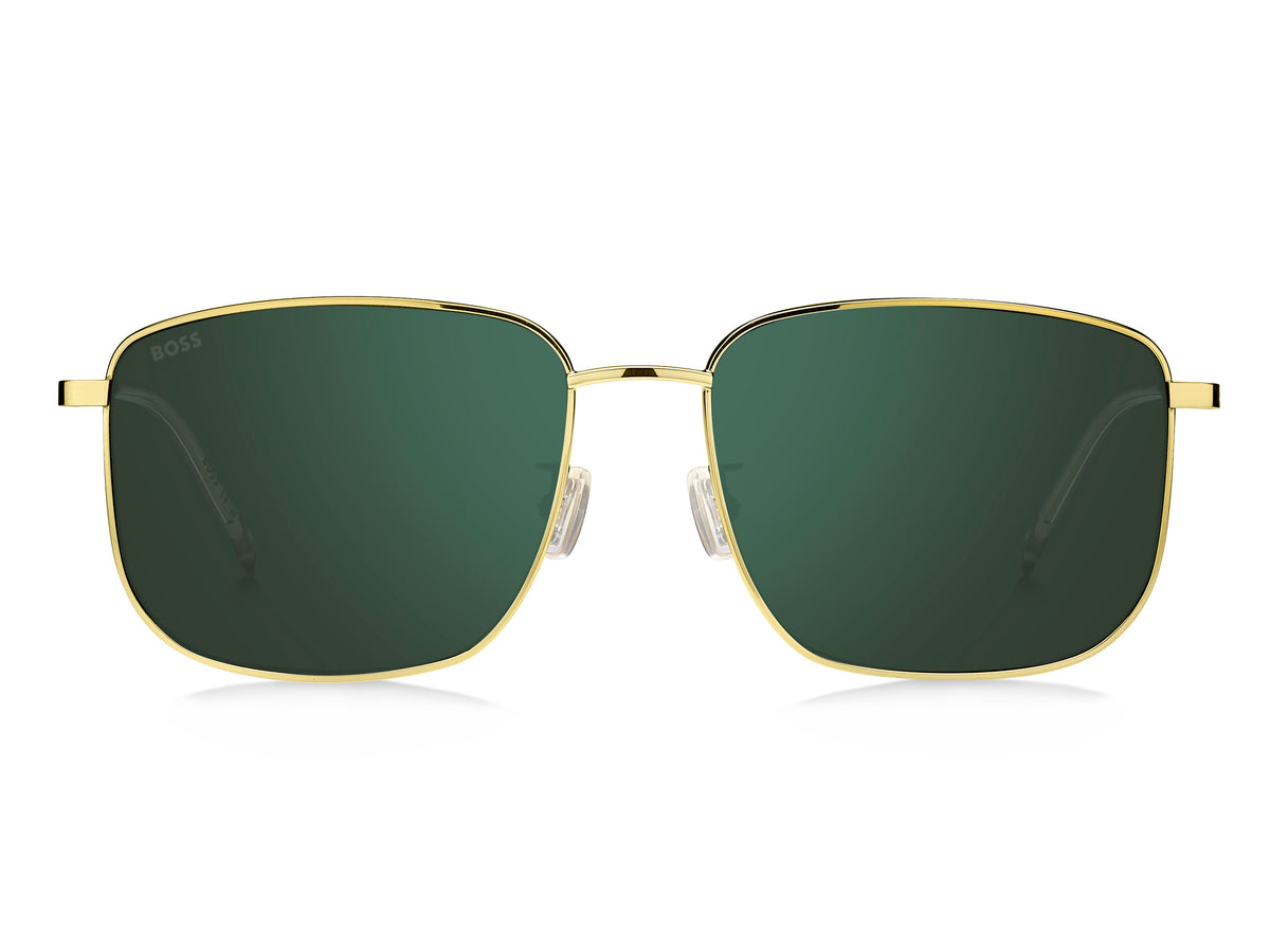 BOSS 1619/F/S Gold/ Green Mirror
