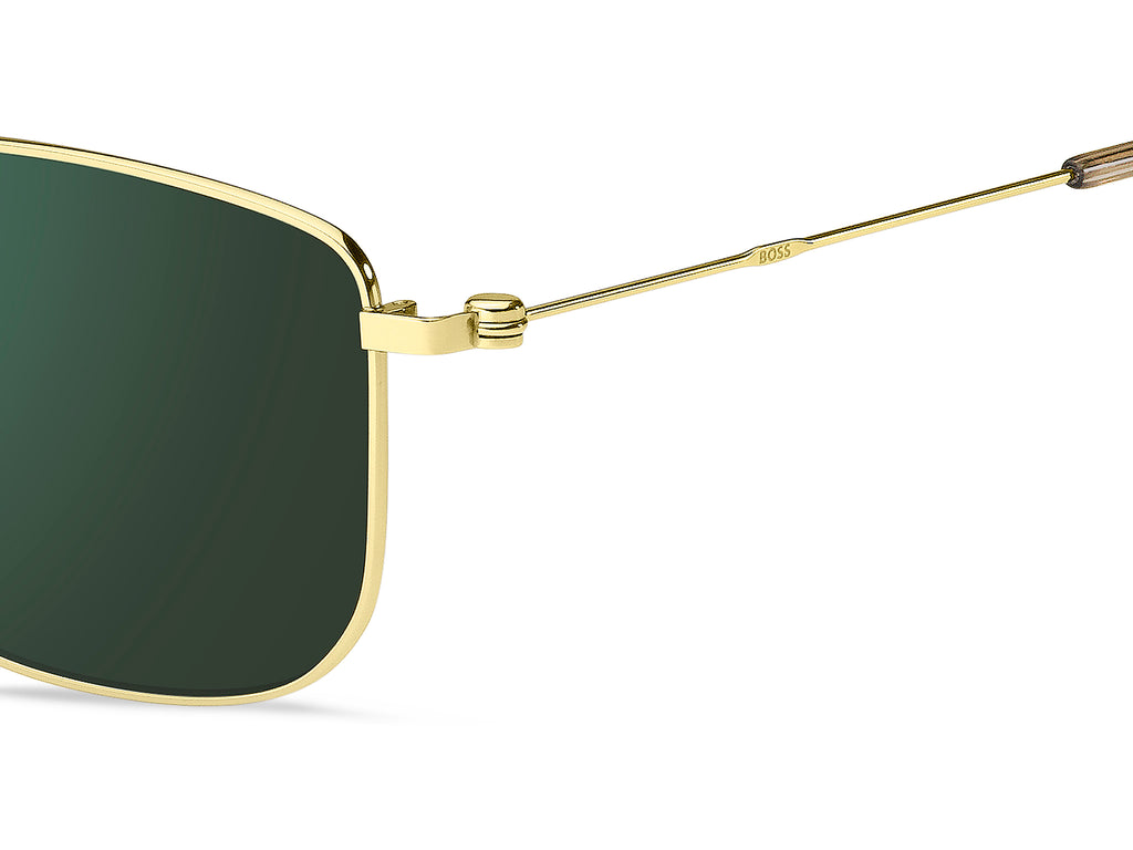 BOSS 1619/F/S Gold/ Green Mirror