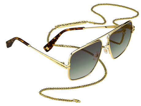 Marc Jacobs MJ 1091/N/S-59-06J GOLD HAVN IB GREY GREEN