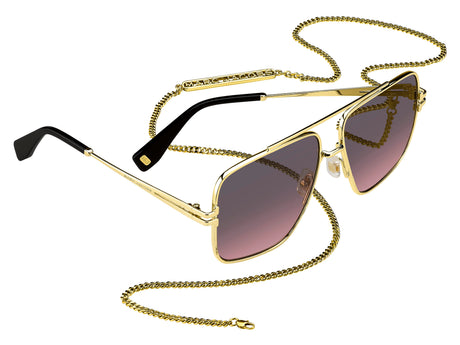 Marc Jacobs MJ 1091/N/S-59-RHL GOLD BLCK M2 BROWN PINK SF