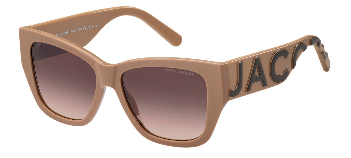 Marc Jacobs MARC 695/S-55-NOY NUDE BRWN HA BROWN SF