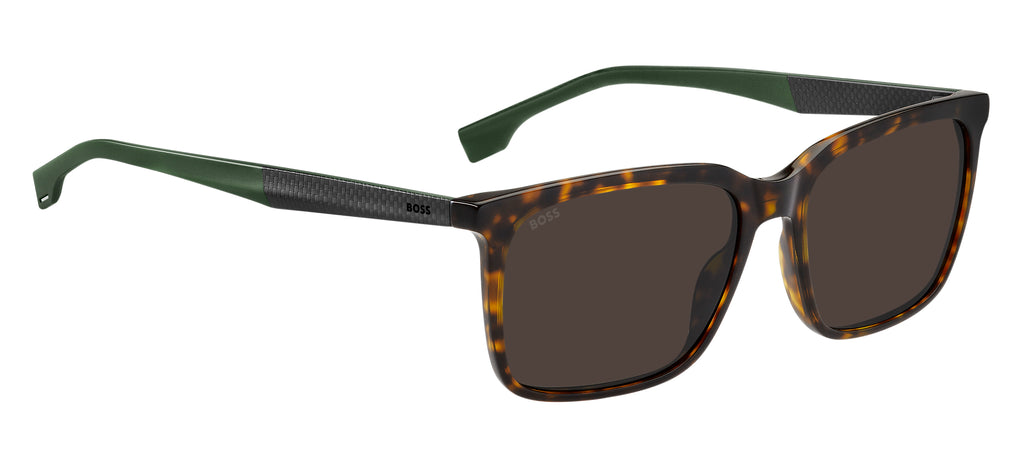 BOSS 1579/S PHW 2K 57 Havana Green 
Grey Lenses