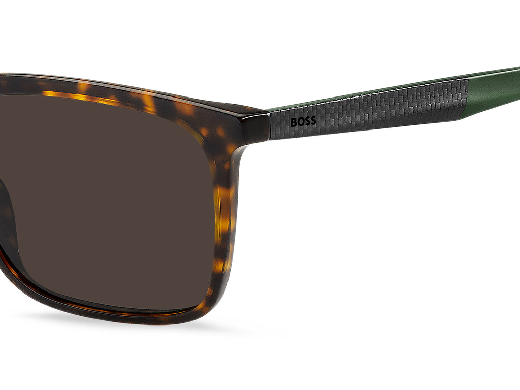 BOSS 1579/S PHW 2K 57 Havana Green 
Grey Lenses